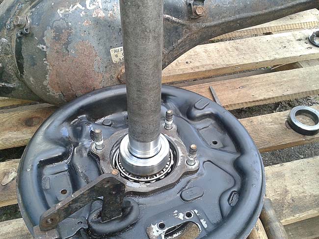 снимаем полуось HYUNDAI Porter 1 
