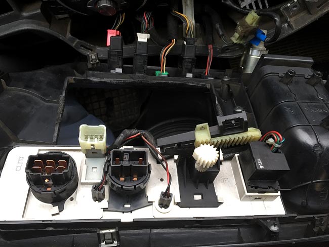 Панель управления отопителем салона HYUNDAI HD65/72/78