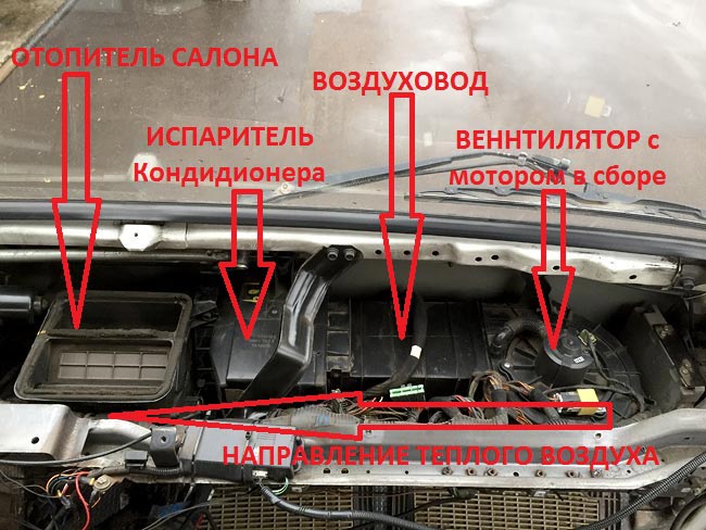 корпус испарителя кондиционера HYUNDAI HD65/72/78